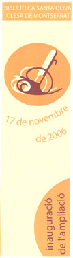 biblioteca_002.jpg - Biblioteca Santa Oliva - Inaguració de la ampliació 2006