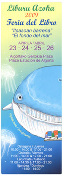 feria_libro2009a.jpg - Feria del libro 2009 "El fondo del mar" - Anverso y Reverso