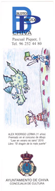 biblioteca_005a.jpg - Concurso Biblioteca 2010 - Libro: El dragón de la mala suerte