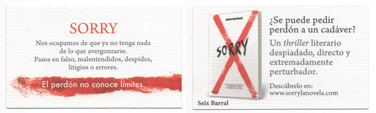 ED-0007.jpg - ED0007 - Sorry: Anverso y reverso